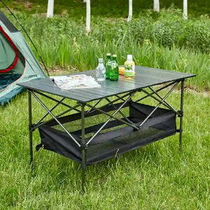 Folding Outdoor Table with Carrying Bag
