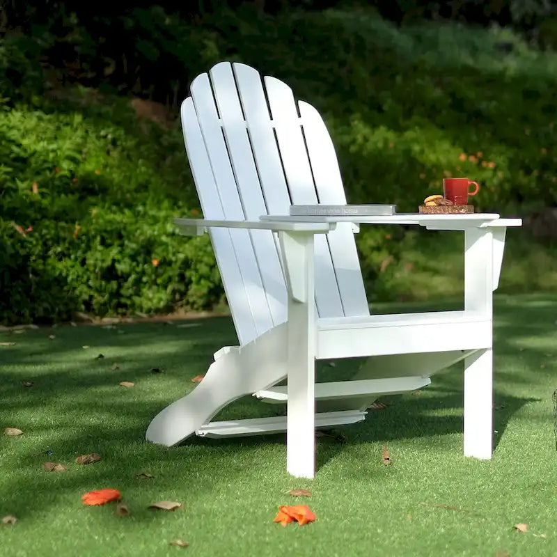 Cambridge Casual Austin Outdoor Adirondack Chair - White