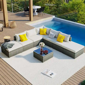 8-Pieces Outdoor Patio Furniture Sets