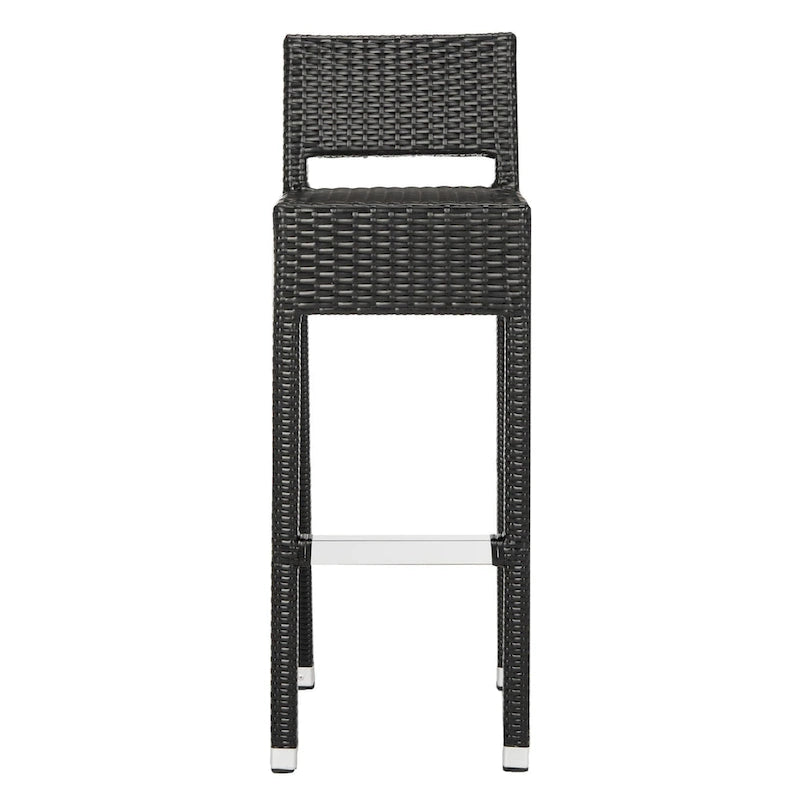 SAFAVIEH Noreta Indoor/ Outdoor 30-inch Stacking Counter Stool - 13Wx18Dx38H
