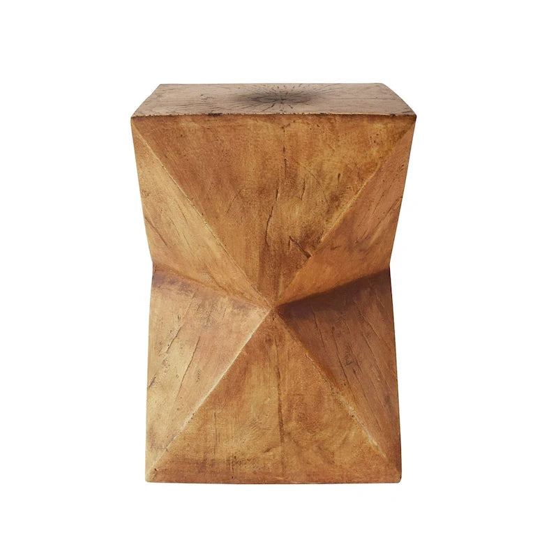 Waylon Outdoor Light-Weight Concrete Side Table by Christopher Knight Home