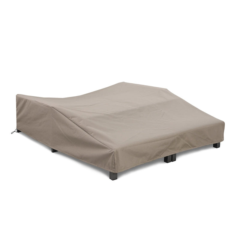 Hoyt Outdoor Metal Double Chaise Cover - N/A