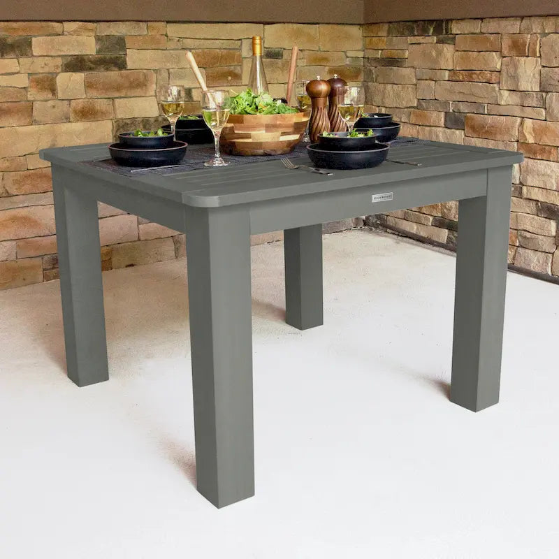 HIGHWOOD Square Outdoor Dining Height Table 42x42