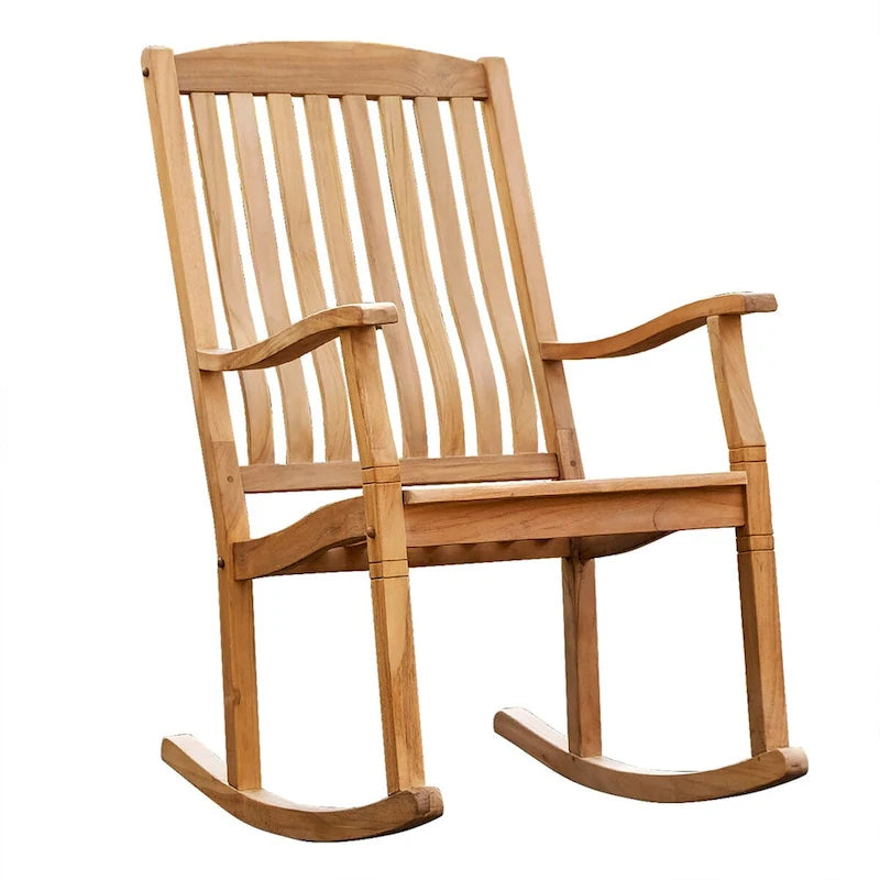 Cambridge Casual Clovis 3-piece Teak Rocking Chair Set